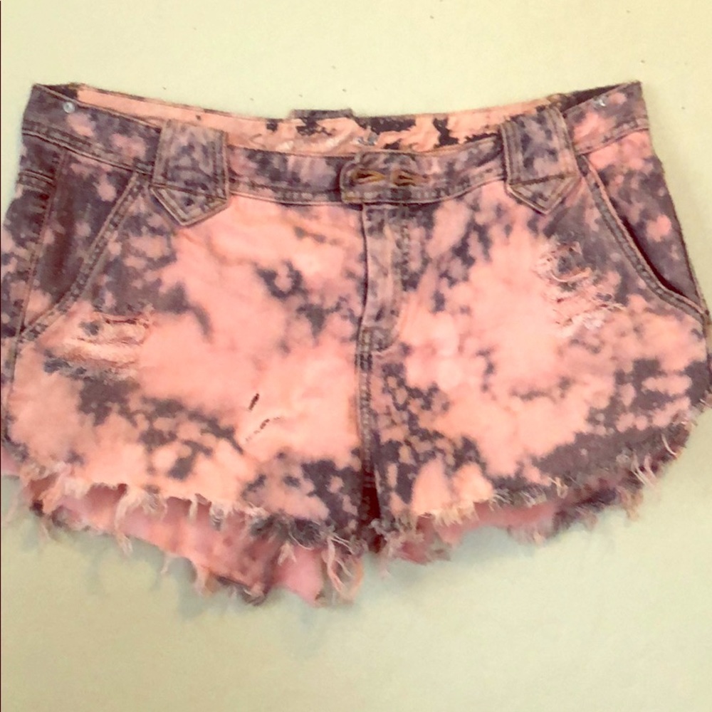Tie die banana republic shorts